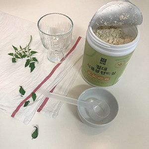 더작 절대 식물성 단백질