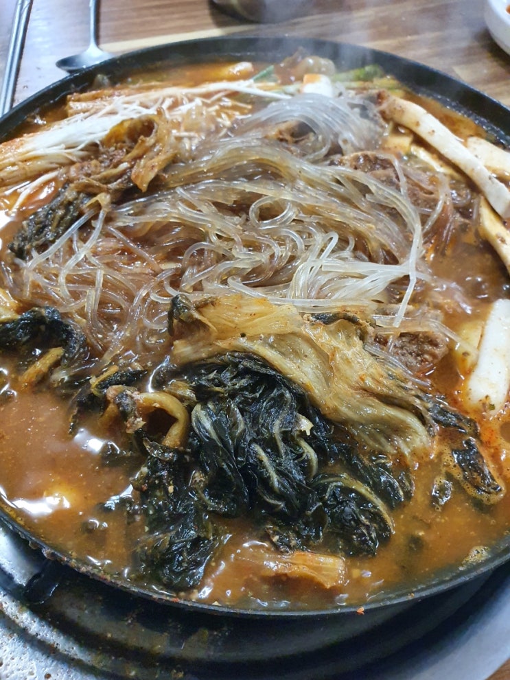  광양 중마동 감자탕 맛집 "신촌감자탕 해물뼈찜" 리뷰