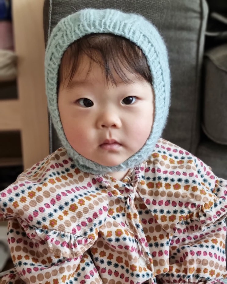  대바늘 바라클라바 만들기 #뜨개질