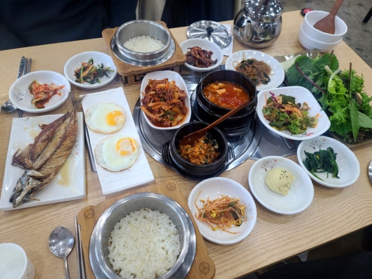 [울산]울산 동구 쌈밥 맛집/가성비 한정식 쌈밥 점심특선이 단돈 만원이라구? 진수성찬!