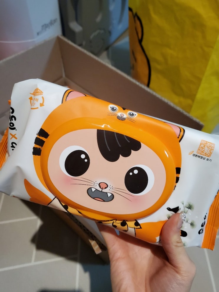  [순둥이 그린에디션] 미세플라스틱없는물티슈 ! 순둥이 아기물티슈로 사용하세요 ^^