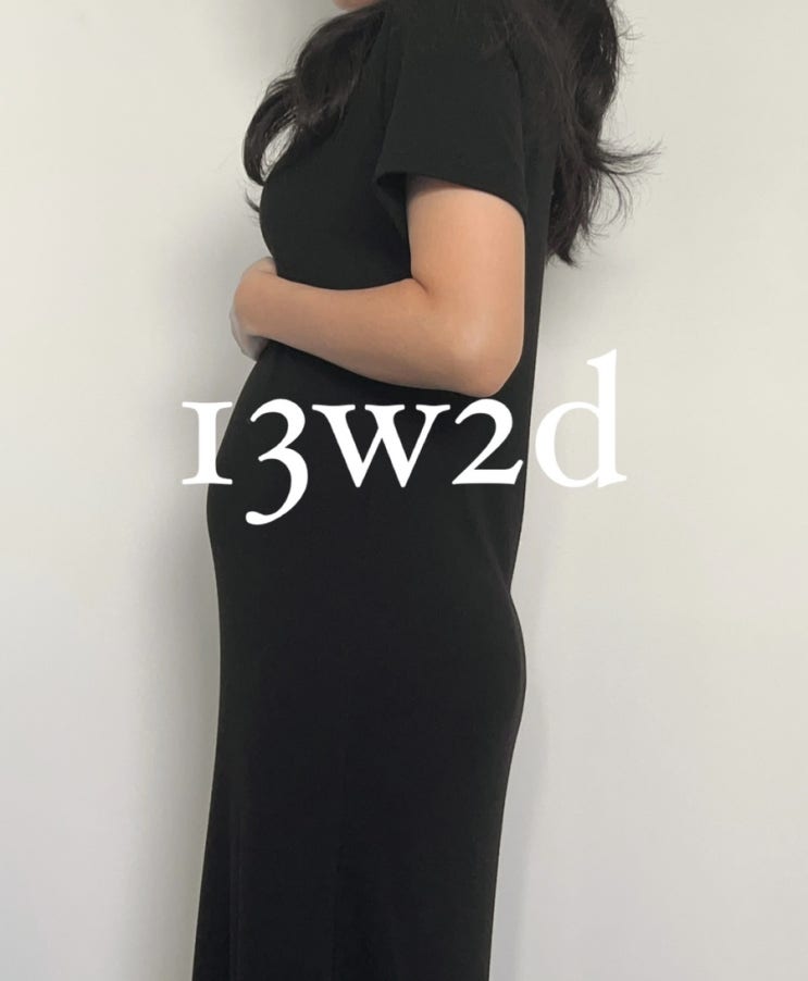  임신 13주차, 참 다양하게도 아프기 시작