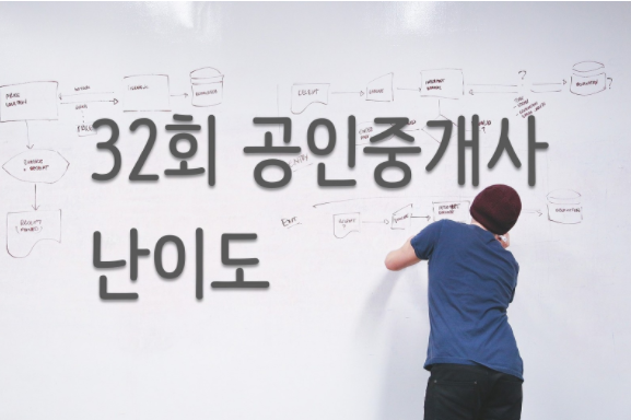  32회 공인중개사 시험 난이도, 다들 어떠셨나요?