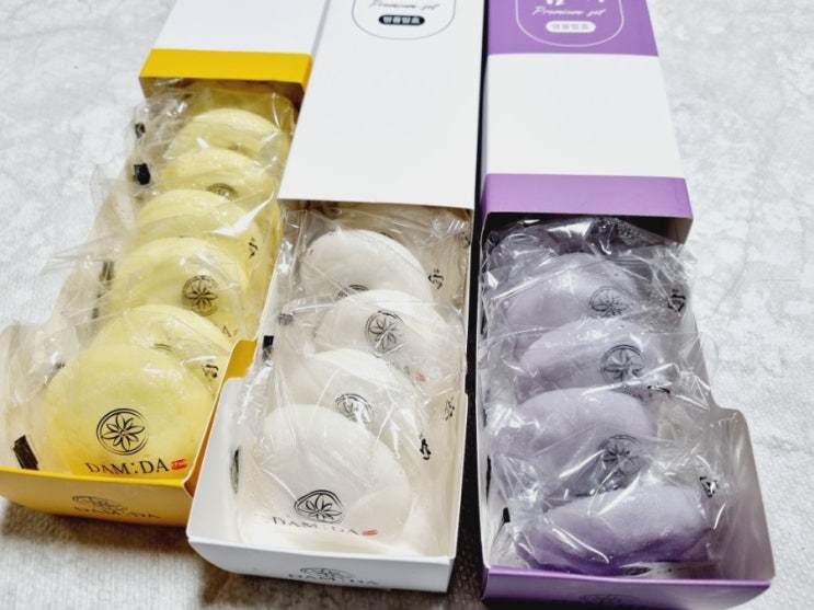  연말 선물 추천 담따 기정떡 아침식사대용으로도 좋아요