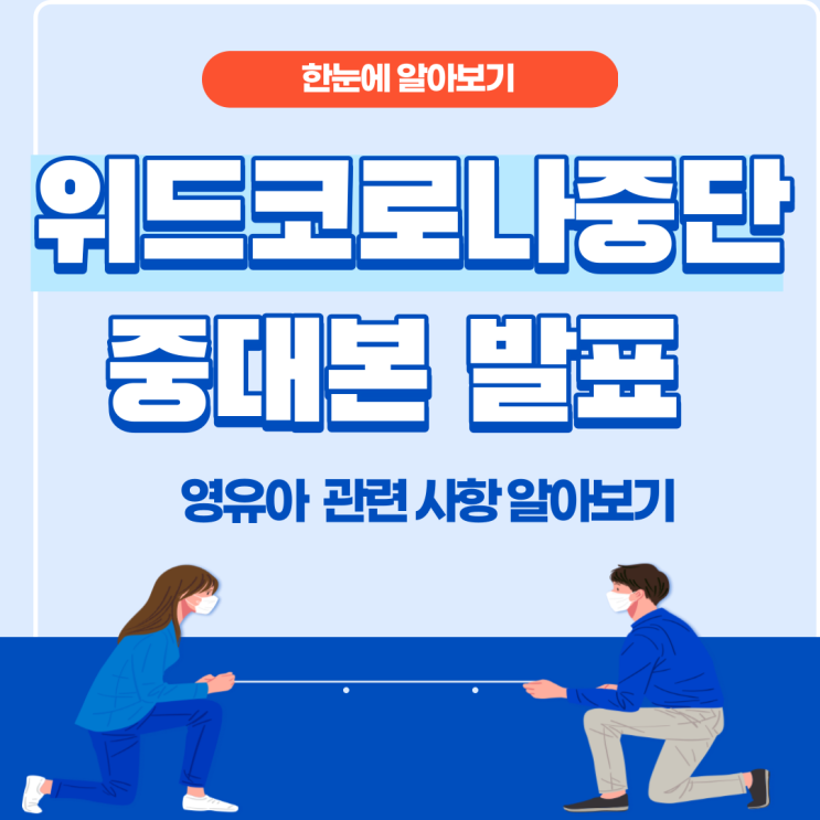  위드코로나 중단 (ft. 중대본 발표 한눈에 보기,12월 18일 거리두기 강화, 영유아관련)