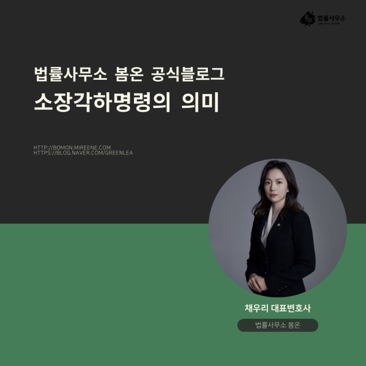 소장각하명령의 의미