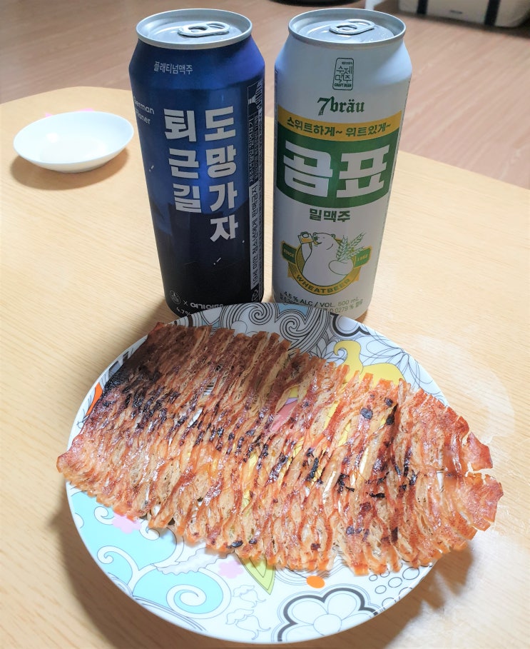 [일상 기록] 오늘의 키워드_신라면 건면, 소소한 나의 맥주 안주들, 내 생애 첫 밑반찬