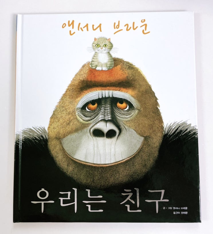  앤서니 브라운 그림책 우리는 친구 아이들 책추천