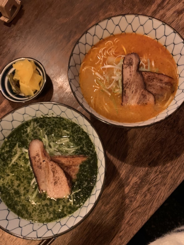  [21년 12월] #2 개포동 부타식당-숑이랑 꽁냥꽁냥/더현대 베즐리/합정 잇텐고 바질라멘