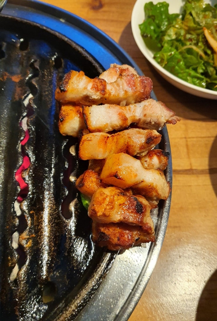 [진해 자은동] 과하지 않은 숯불향이 좋은 숙성 삼겹살 맛집 성숙