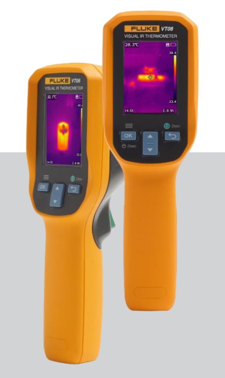  Fluke [신제품] VT06, VT08 휴대용 열화상카메라 출시 