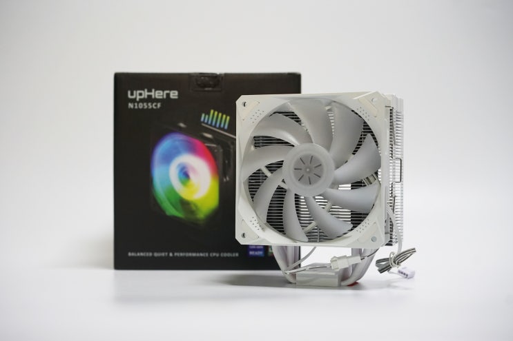  인텔 12세대 지원 가성비 쿨러, upHere N1055CF AUTO RGB