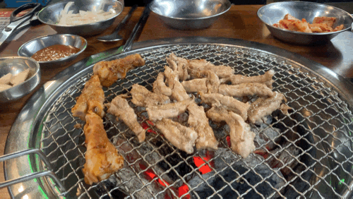인천 논현동 닭갈비) 소래포구역 닭갈비,닭목살구이 '뽕달네 참숯불닭갈비' #내돈내먹