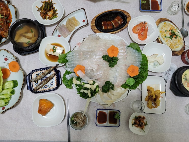  대전맛집 신탄진횟집으로 푸짐한 구미횟집 왕추천!