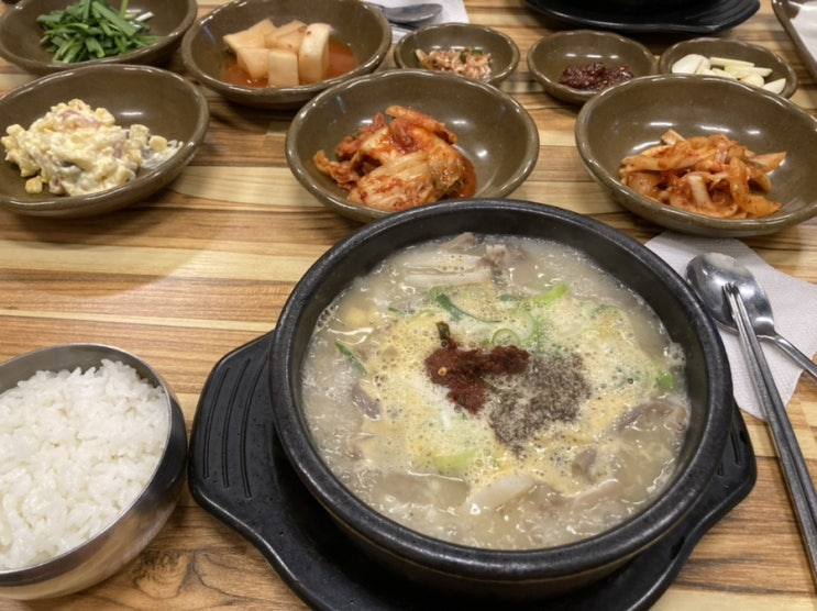 [궁동] 국밥, 닭곰탕 맛집 김식당!