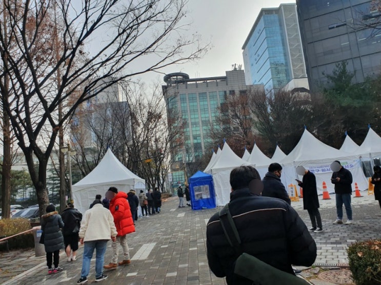 성동구 성수구두테마공원 임시 선별검사소 대기시간