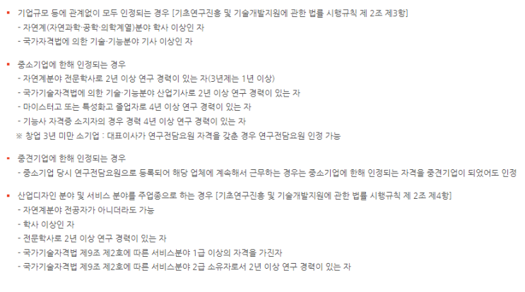  기업부설연구소 설립 기준 혜택 한번에 정리하기(초보자만 보세요.)