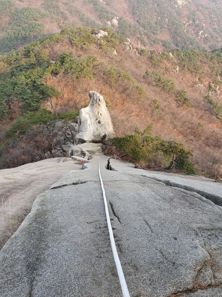 수락산 등산코스 기차바위 즐기기(장암역 - 기차바위 - 정상 - 장군봉 - 수락산역)