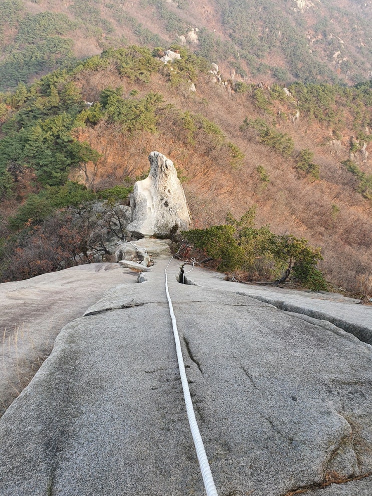  수락산 등산코스 기차바위 즐기기(장암역 - 기차바위 - 정상 - 장군봉 - 수락산역)