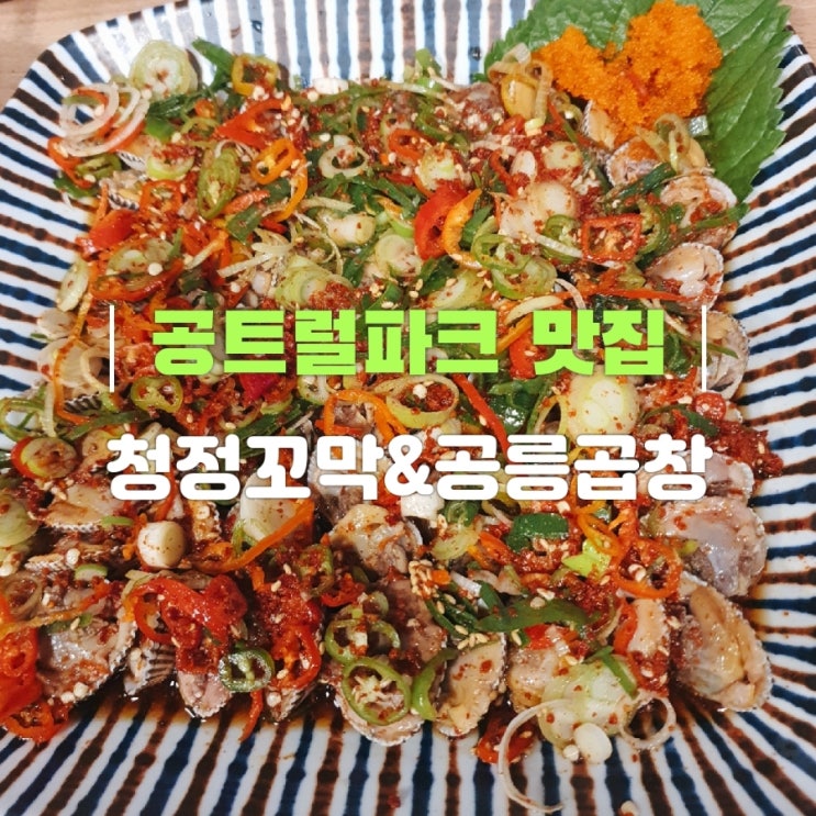  공릉동 맛집] 놀토 꼬막비빔밥 청정꼬막 & 20년 전통 원조공릉곱창