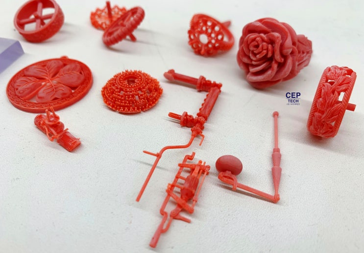  씨이피테크의 일상 | 주얼리 주조를 위한 특별한 소재!  VisiJet Wax Jewel Red를 만나보세요!