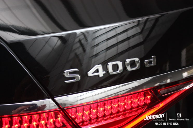  2022 메르세데스-벤츠 S400d, 믓찌다 벤츠썬팅, 존슨썬팅
