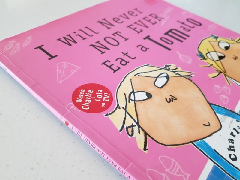 AR 2점대 영어그림책 『I Will Never NOT EVER Eat a Tomato』 '난 토마토 절대 안 먹어' 영어원서 ...