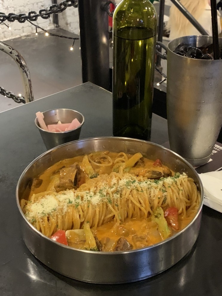  강남역 파스타_바비레드 꾸덕한 레드크림파스타