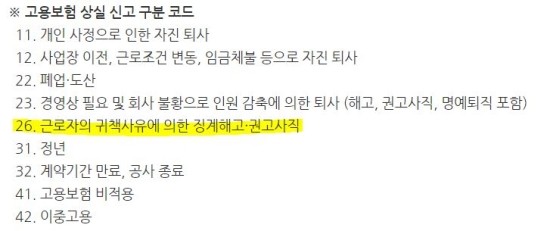  [실업급여] 상실코드 26번으로 실업인정하고 구직급여 받은 후기