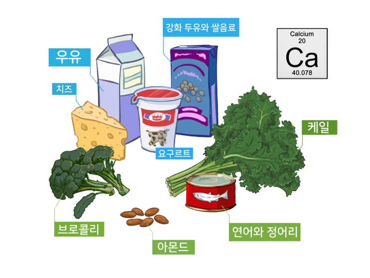 칼슘이 손톱에도 좋다고요?