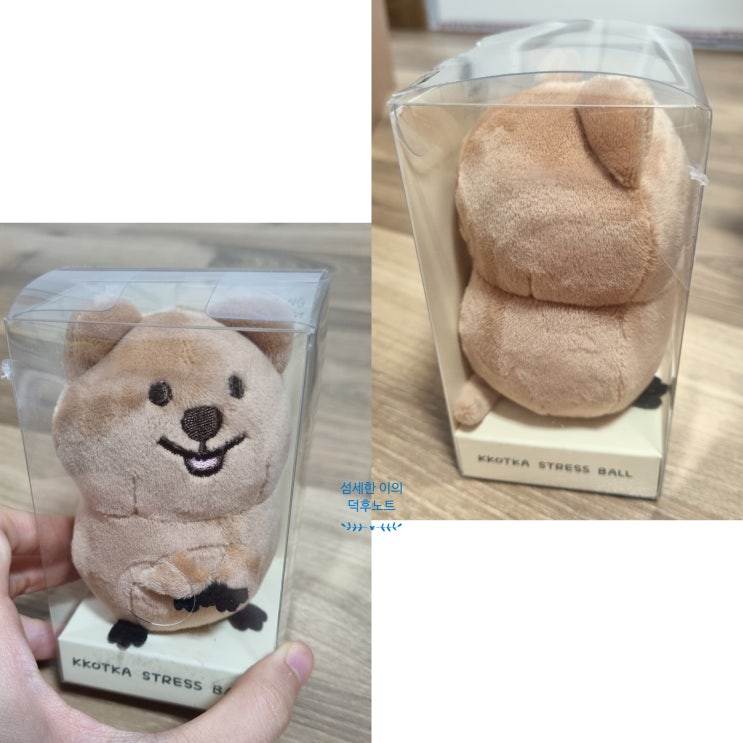  [영이의 숲] 꽃카(쿼카) 스트레스볼 - 코엑스 스타필드