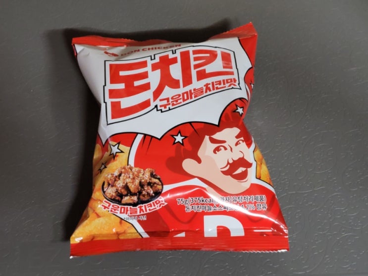 구운 마늘치킨맛의 과자가? - 에이스 돈치킨 구운마늘치킨맛 과자 - 편의점신제품 내돈내산 솔직리뷰