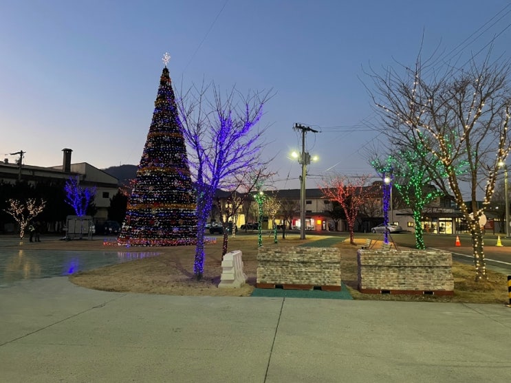  (동두천 casey)미군부대 Holiday Tree Lighting Ceremony & 스타벅스 구경
