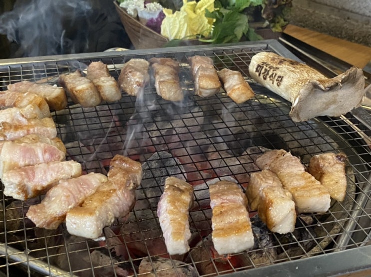  삼전동맛집 잠실삽겹살로 유명한 미강식당에서 삼겹살!