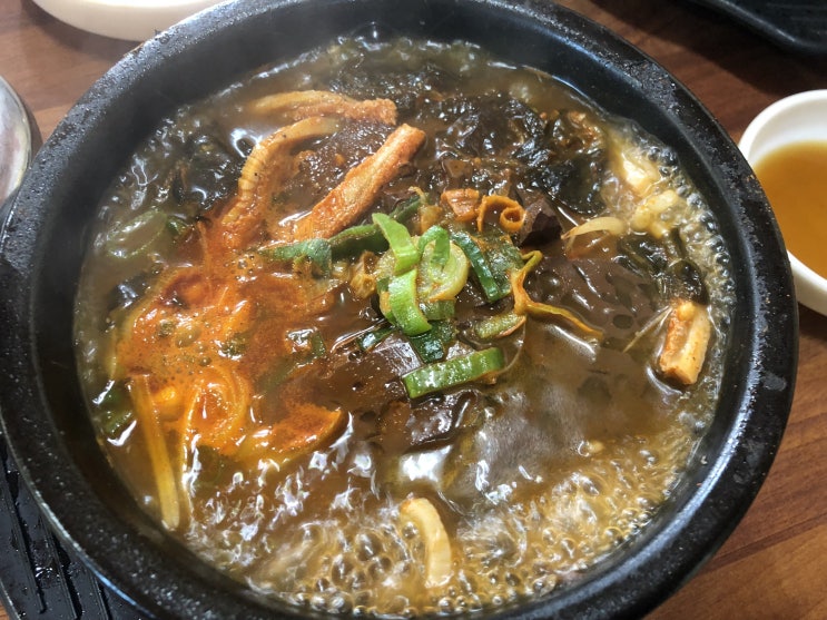 양평. 옥천. 맛있는해장국 옥천직영점. feat. 푸딩선지.