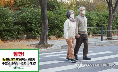 국내 노인 보행자 사망사고 수···OECD 회원국 1위 국내 노인 보행자 사망사고 수···OECD 회원국 1위