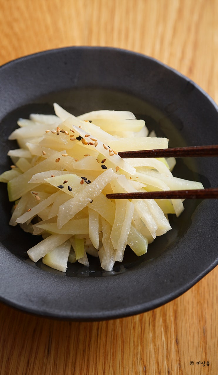  삼삼한 들깨 무나물 만들기