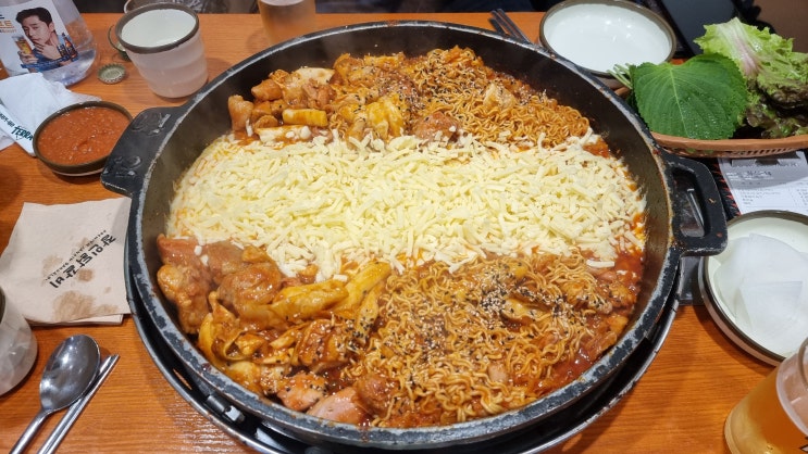  [장인 닭갈비 강남점] 강남역 근처 치즈 닭갈비 강력 추천 맛집