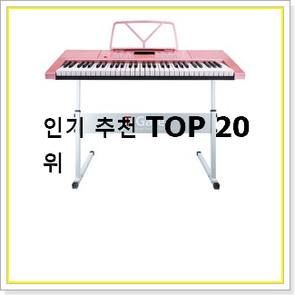  후회안합니다. 전자키보드 목록 BEST 상품 순위 20선