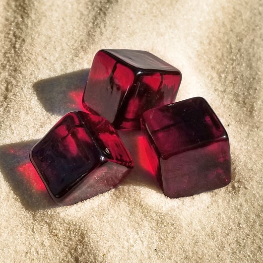  역사적인 공예 재료, 루비 글라스 (ruby glass) 이야기