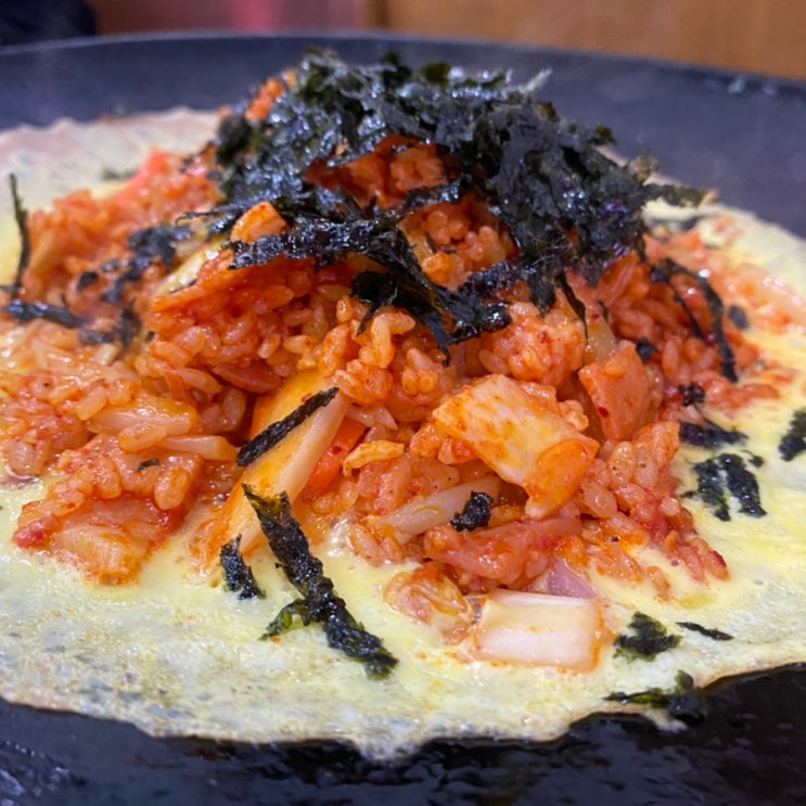 [강남역 맛집] 하나우동 - 지글지글 추억의 베이컨 철판볶음밥과 돈까스카레