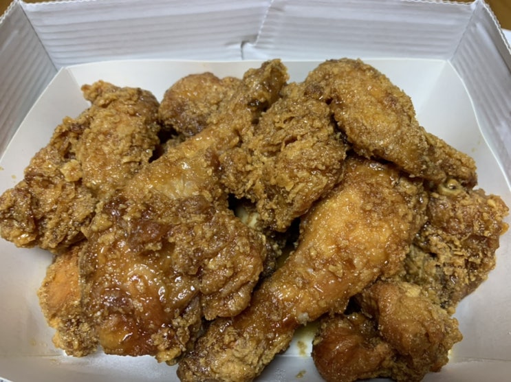 일요일 저녁, 티바두마리치킨 꿀간장치킨 주문해서 먹기 일요일 저녁, 티바두마리치킨 꿀간장치킨 주문해서 먹기