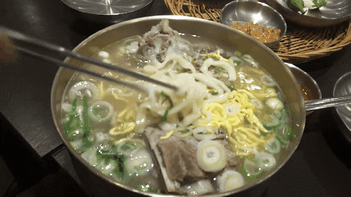  맛있는 녀석들도 먹었다 "평이담백뼈칼국수" 인천스퀘어원점