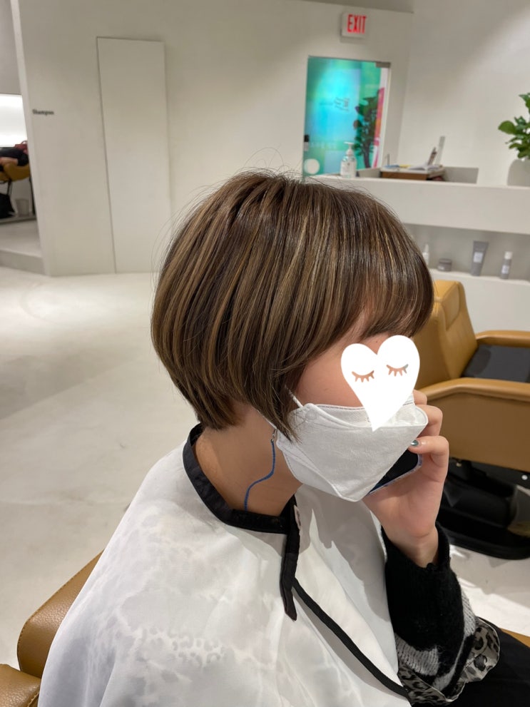  용인기흥구헤어샵 닮다헤어스튜디오에서 톤다운으로 이쁜머리를 닮다