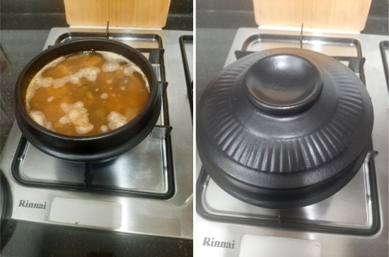  찌게용 뚝배기! 정상적인 제품인가? 불량품인가??