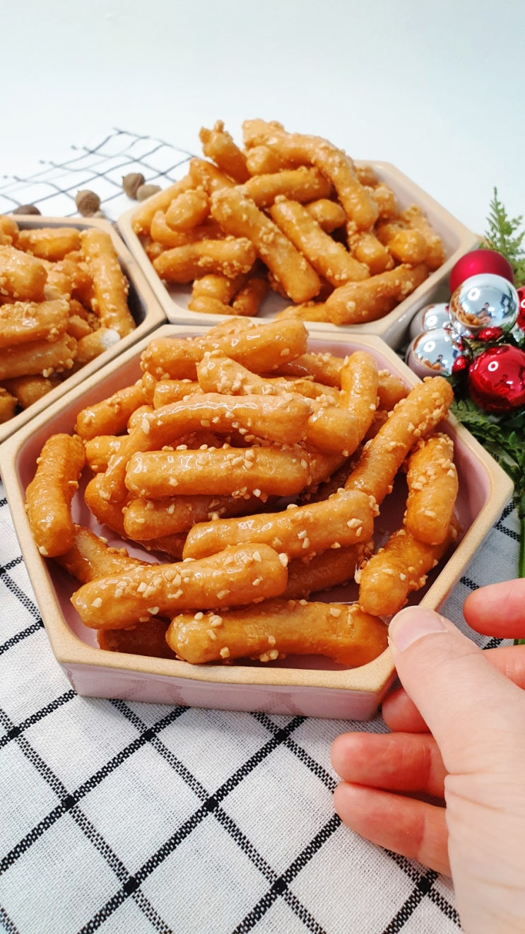  에어프라이어 과자 맛동산 에어프라이어 간식 온도는?