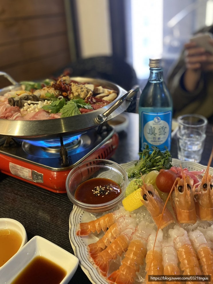  [건대술집/건대이자카야] 딱새우회, 모츠나베 맛집- ‘심야식당 후타리’