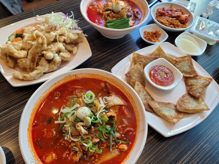 둔산동 짬뽕 원탑 짬뽕지존 먹방 (쌀국수짬뽕 지존짬뽕 비교)