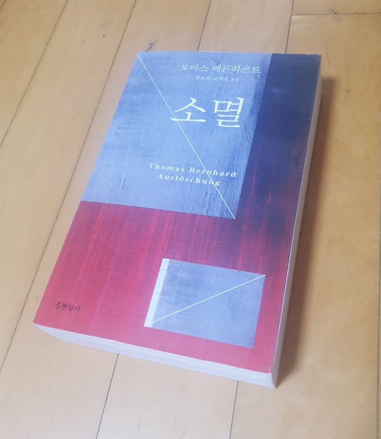  소멸 / 토마스 베른하르트 - 베르하르트의 마지막 걸작