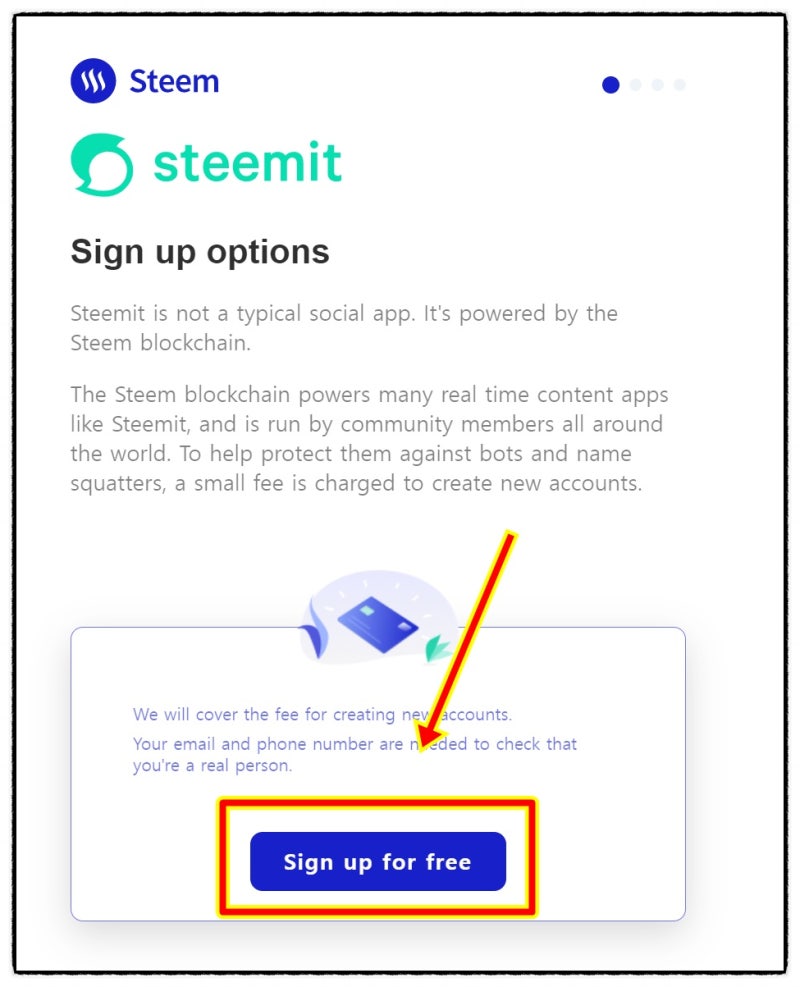 블록체인에 저장이 되고 코인(암호화폐)으로 보상받는 블로그 스팀잇(steemit) 시작하기(ft.스팀잇 회원가입하고 로그인하기) :  네이버 블로그